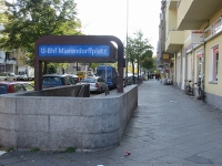 U-Bahnhof Mierendorffplatz U-Bahnlinie U7